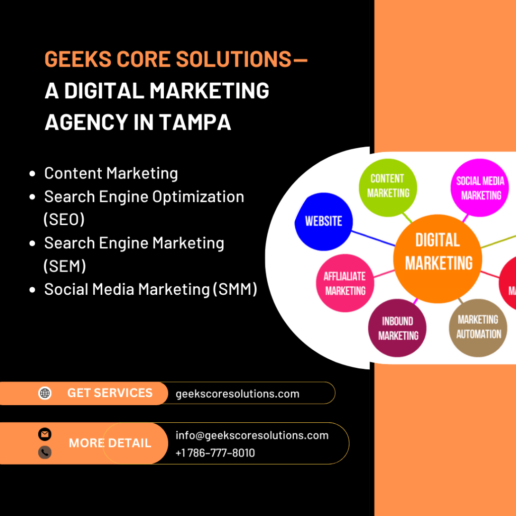 Geeks Core Solutions — A Digital Marketing Agency in&nbsp;Tampa